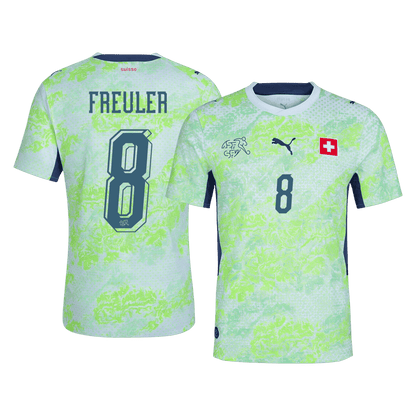 Nati World Cup Player Version Trikot Auswärts 2026 FREULER #8 Slim Fit