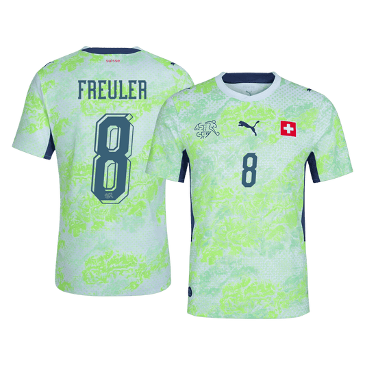 Nati World Cup Player Version Trikot Auswärts 2026 FREULER #8 Slim Fit