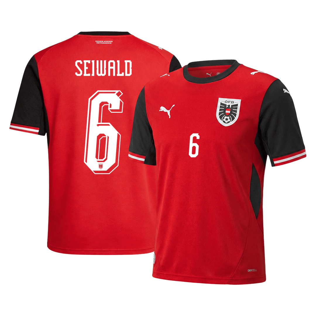 Austria World Cup Trikot Heim 2026 SEIWALD #6