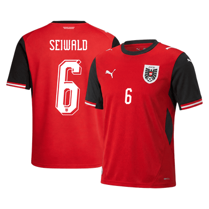 Austria World Cup Trikot Heim 2026 SEIWALD #6