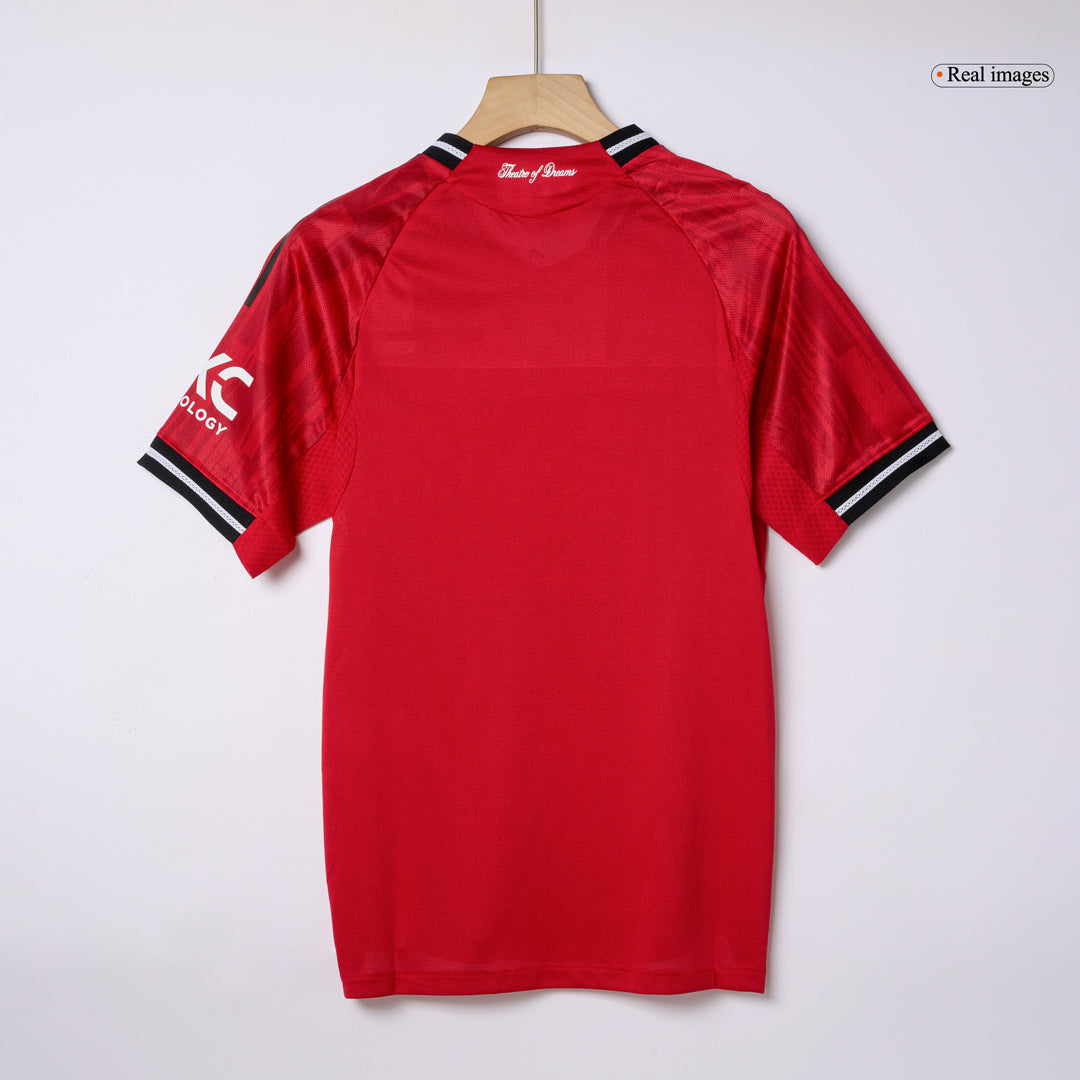 ManU Player Version Trikot Heim 2025/26 ŠEŠKO #30 Slim Fit