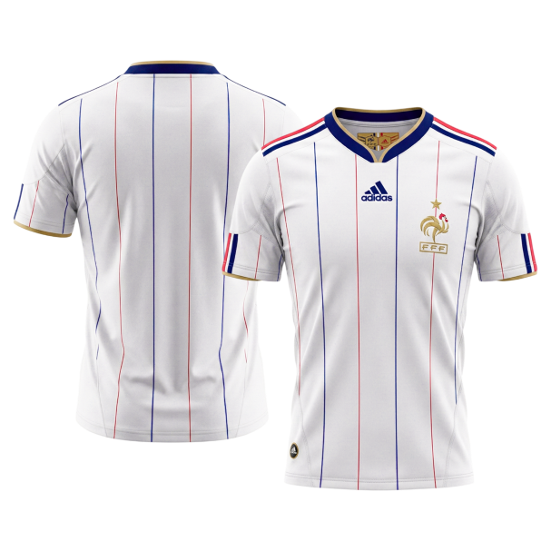 France Retro Trikot Auswärts 2010