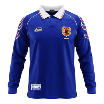 Japan World Cup Retro Langarm Trikot Heim 1998