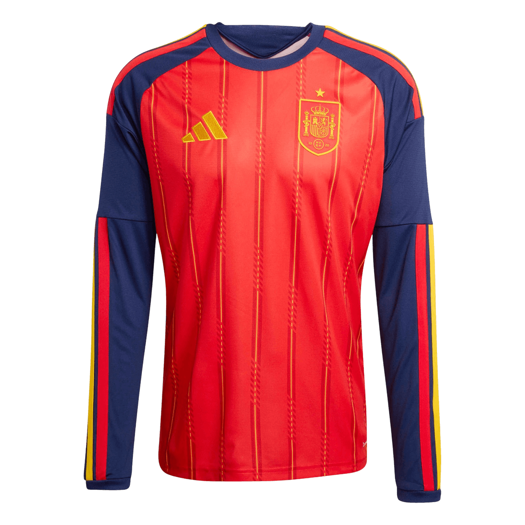 Spain World Cup Langarm Trikot Heim 2026