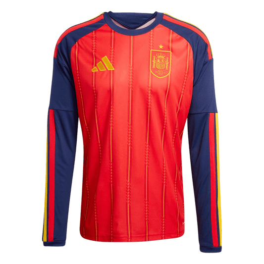Spain World Cup Langarm Trikot Heim 2026