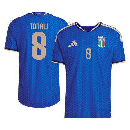 Italy World Cup Player Version Trikot Heim 2026 TONALI #8 Slim Fit