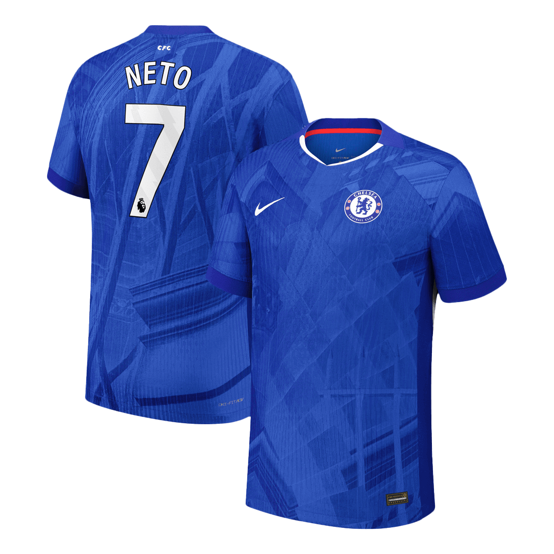 Chelsea Player Version Trikot Heim 2025/26 NETO #7 Slim Fit