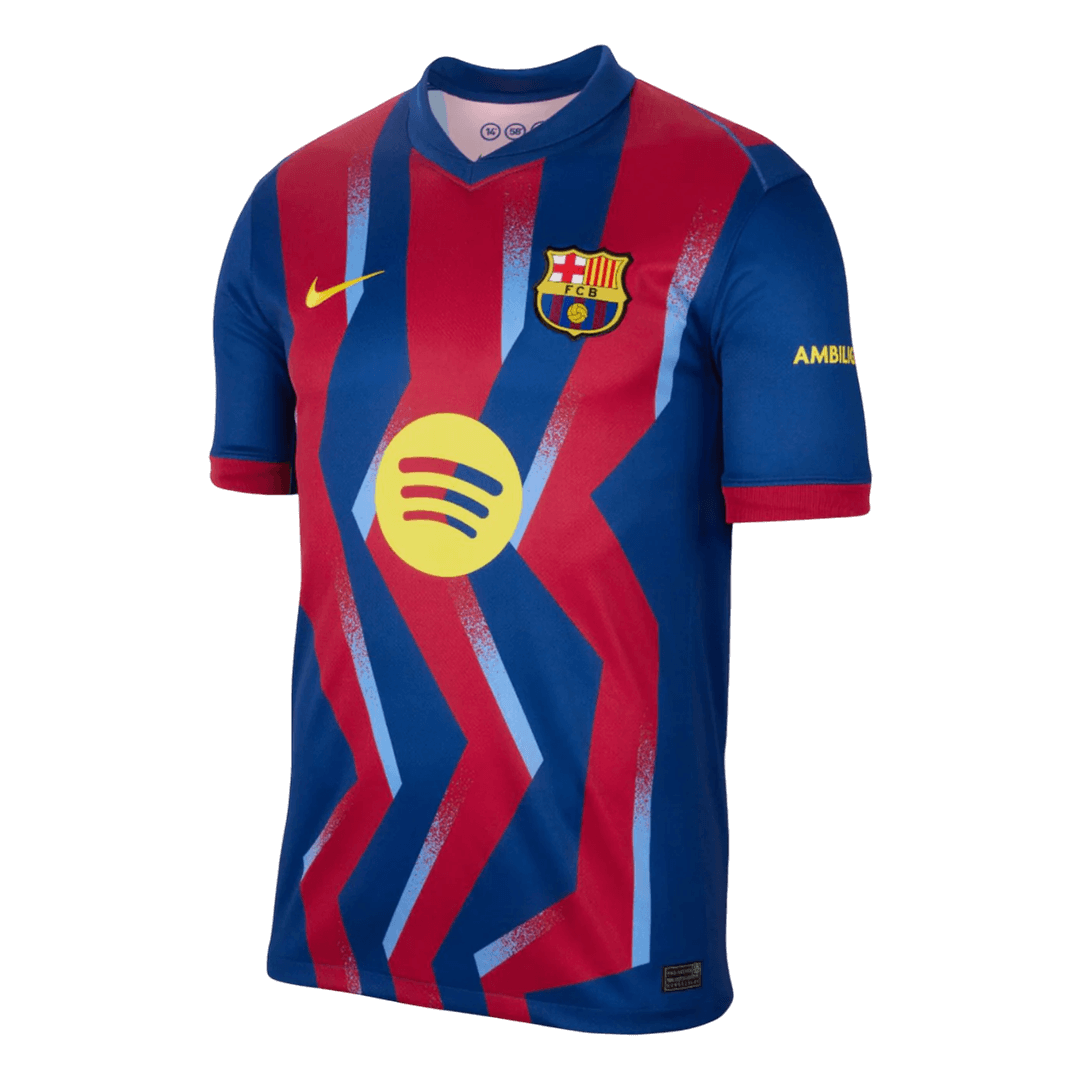 Barcelona Trikot Set Viertes Auswärts 2025/26