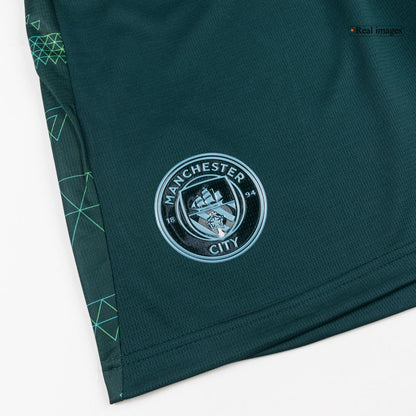 Manchester City Trikot Set Viertes Auswärts 2025/26