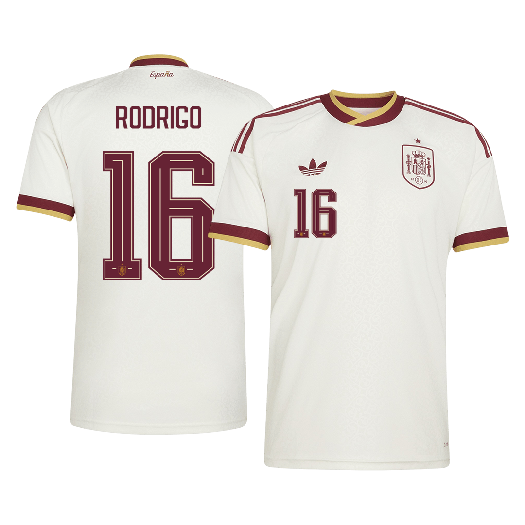 Spain World Cup Trikot Auswärts 2026 RODRIGO #16