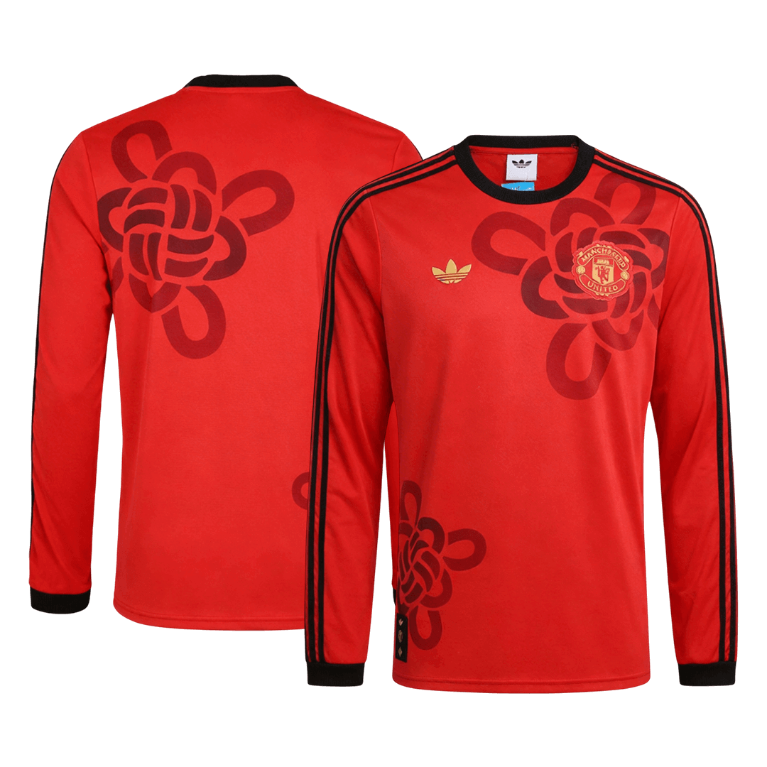 ManU Langarm Trikot 2025/26