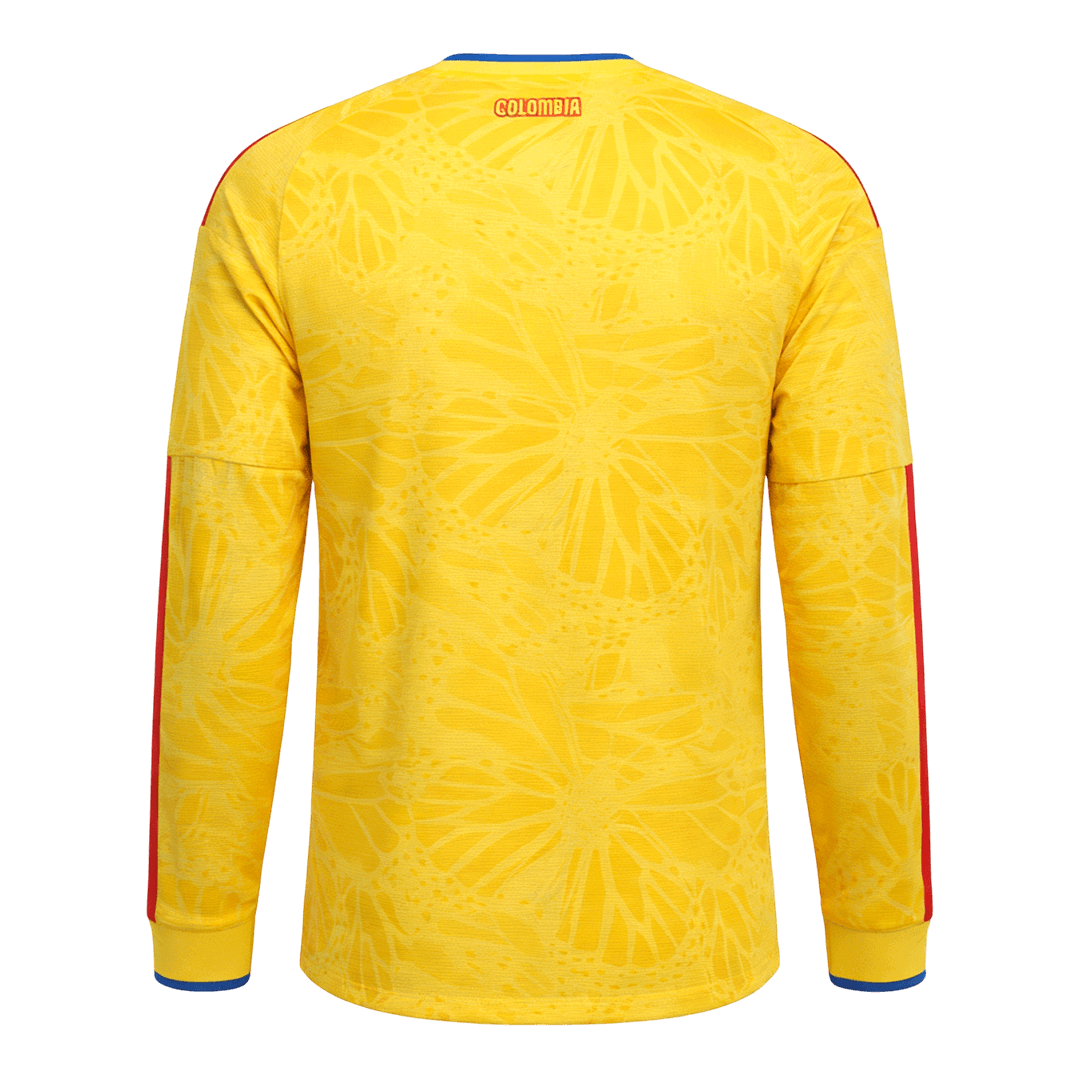 Colombia World Cup Langarm Trikot Heim 2026