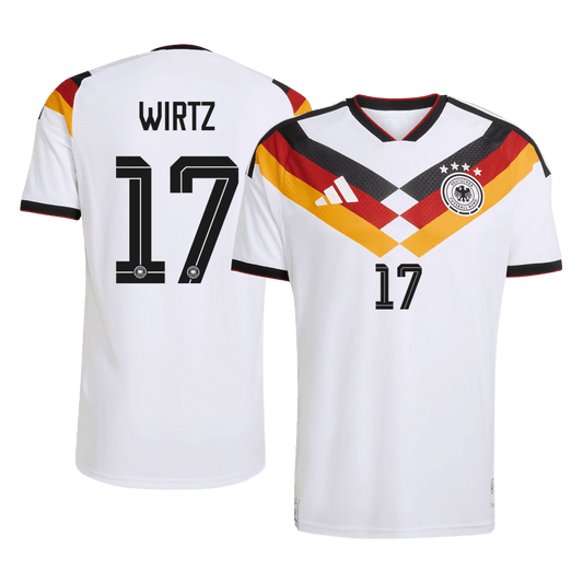 Germany World Cup Player Version Trikot Heim 2026 WIRTZ #17 Slim Fit