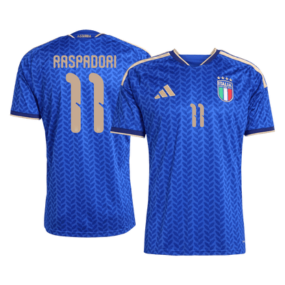 Italy World Cup Trikot Heim 2026 RASPADORI #11