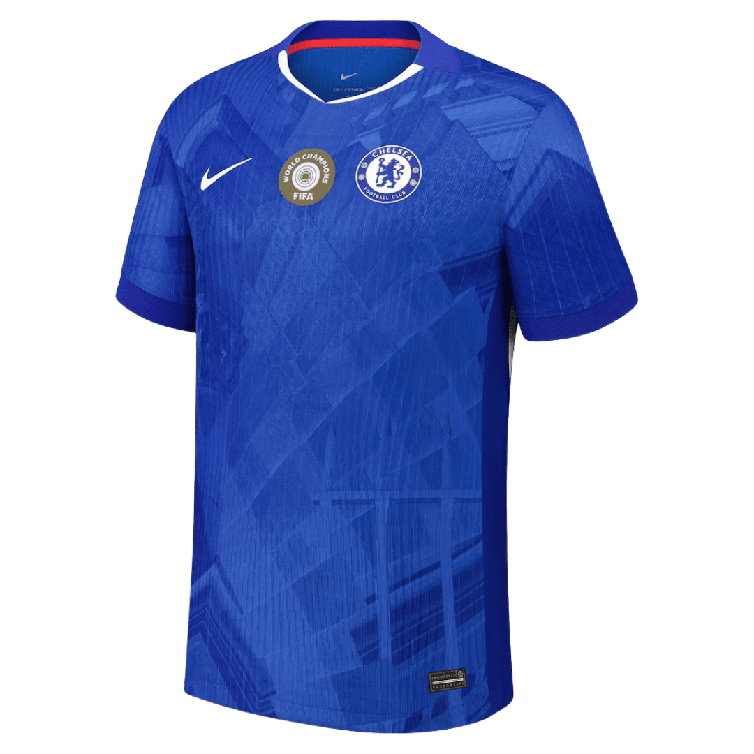 Chelsea Player Version Trikot Heim 2025/26 WORLD CHAMPIONS #25 Slim Fit