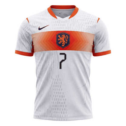 Netherlands World Cup Player Version Trikot Auswärts 2026 XAVI #7 Slim Fit