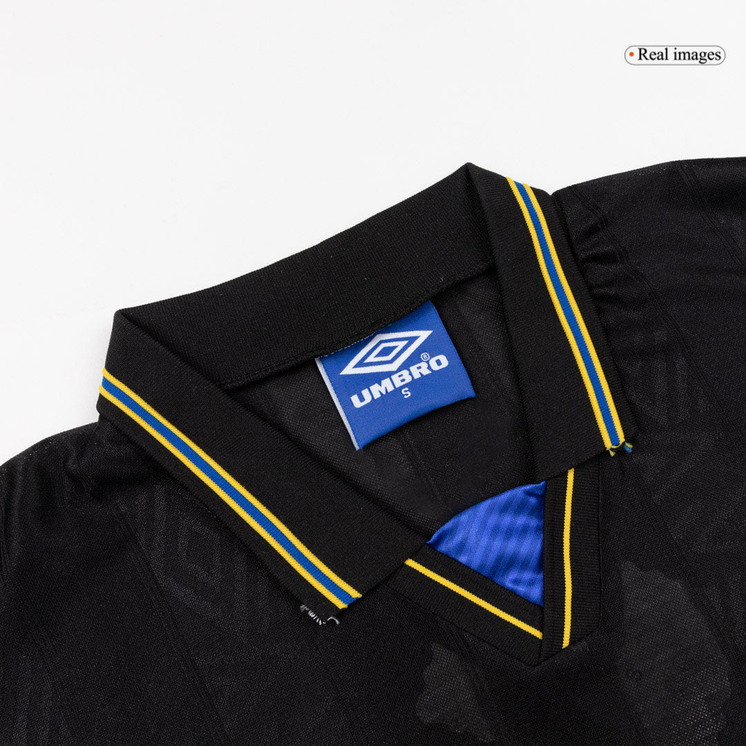 Manchester United Retro Langarm Trikot Auswärts 1993/94