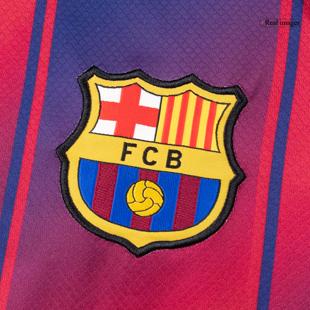 Barcelona Langarm Trikot Heim 2025/26