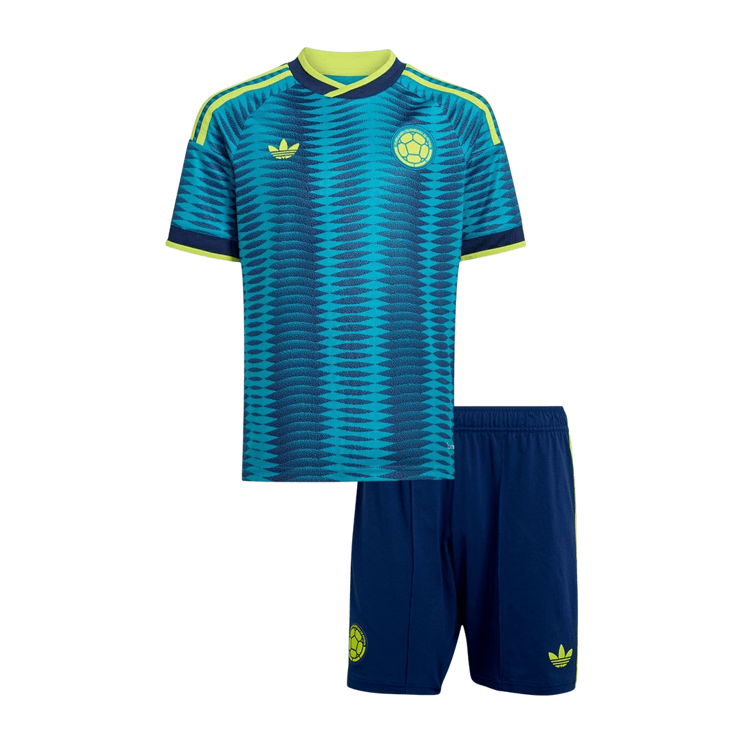 Colombia World Cup Kinder Trikot Set Auswärts 2026