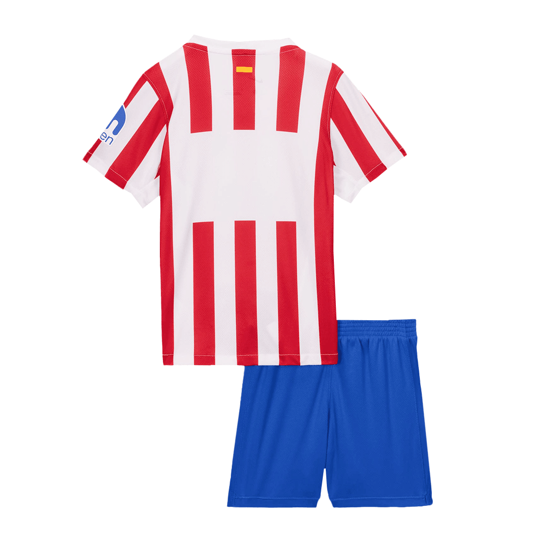 Atletico Madrid Kinder Trikot Set Heim 2025/26
