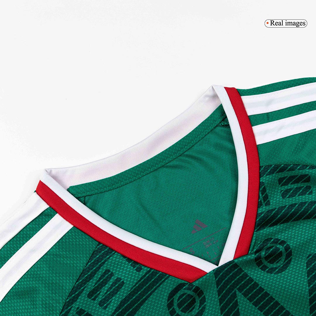 Mexico World Cup Langarm Trikot Heim 2026