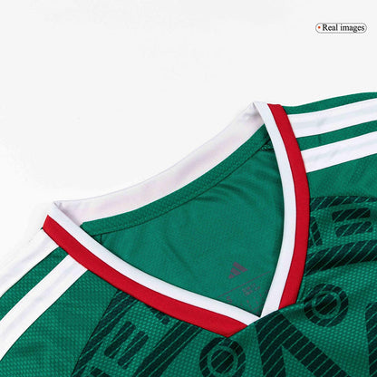Mexico World Cup Langarm Trikot Heim 2026