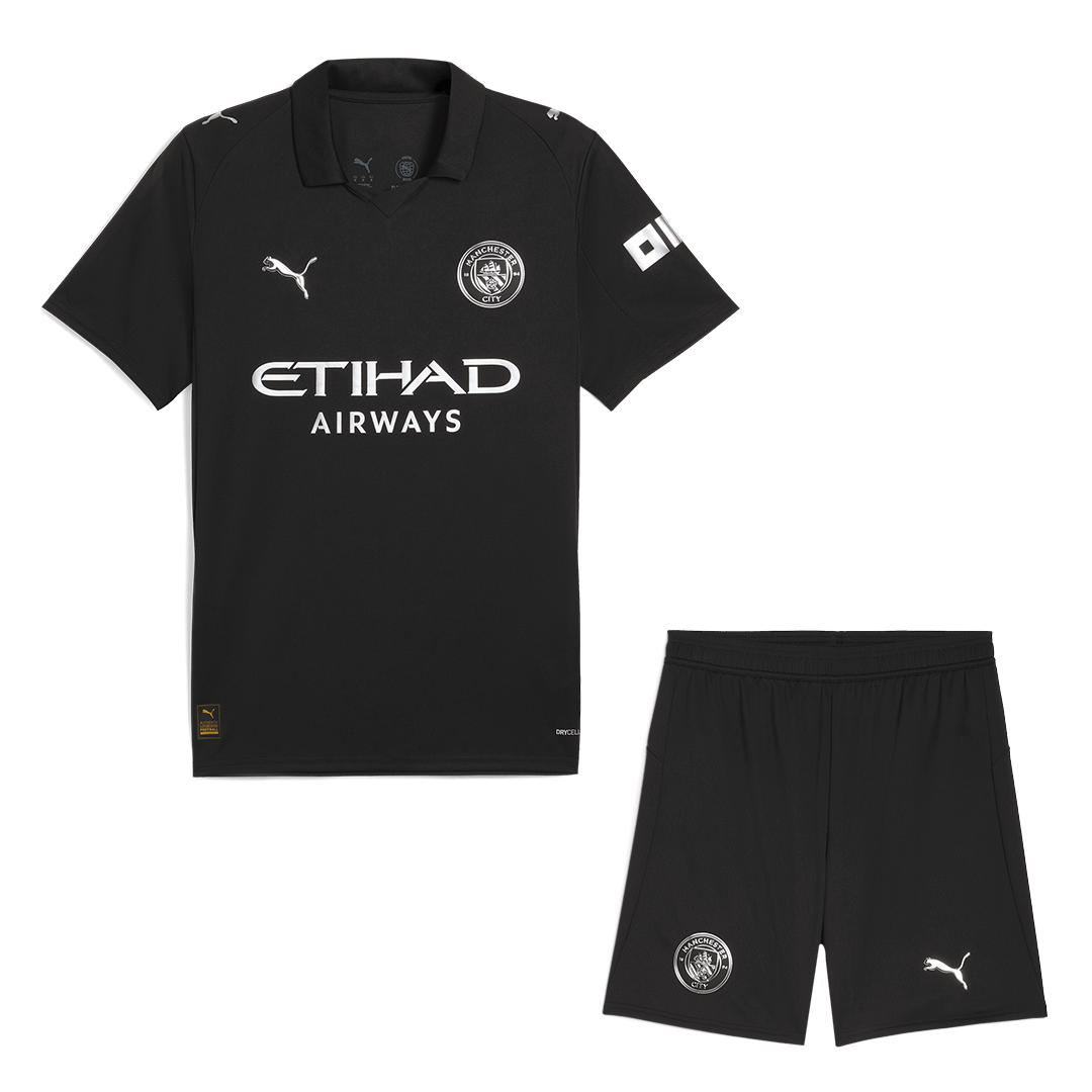 Manchester City Trikot Set Auswärts 2025/26
