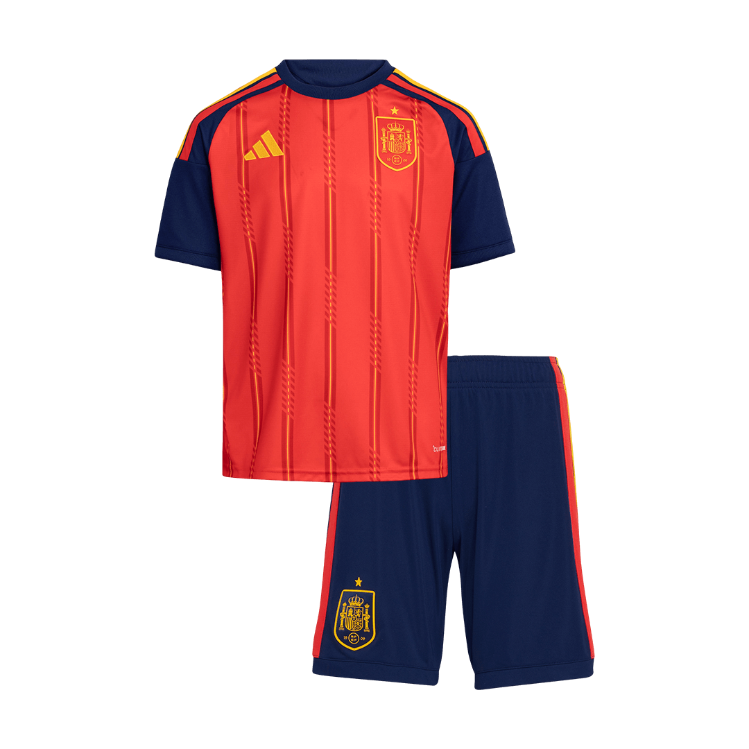 Spain World Cup Kinder Trikot Set Heim 2026