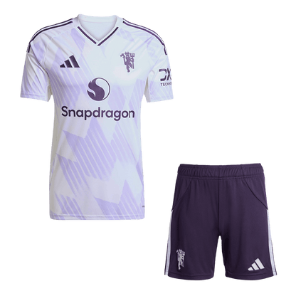 ManU Trikot Set Auswärts 2025/26