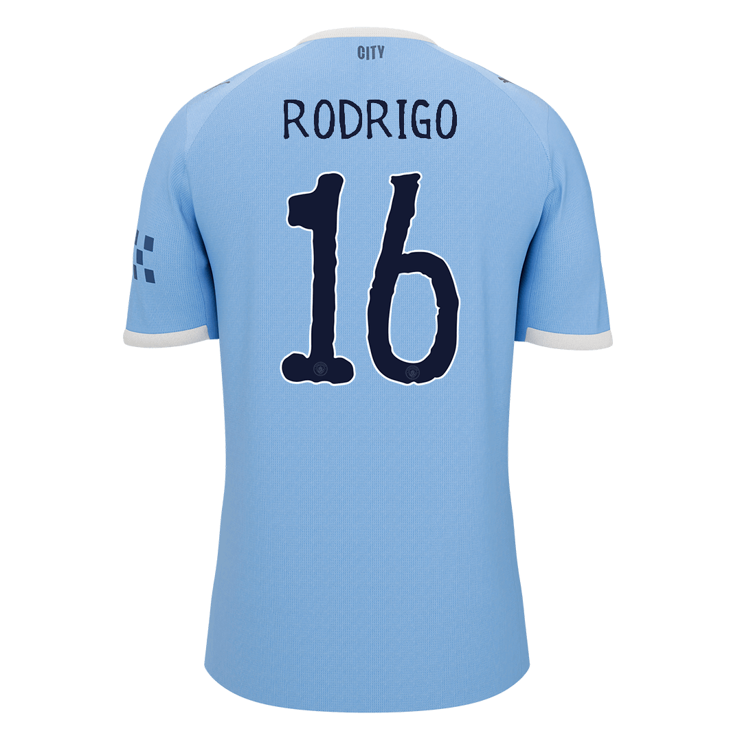Manchester City World Cup Trikot Heim 2025/26 RODRIGO #16 [PREMIUM]