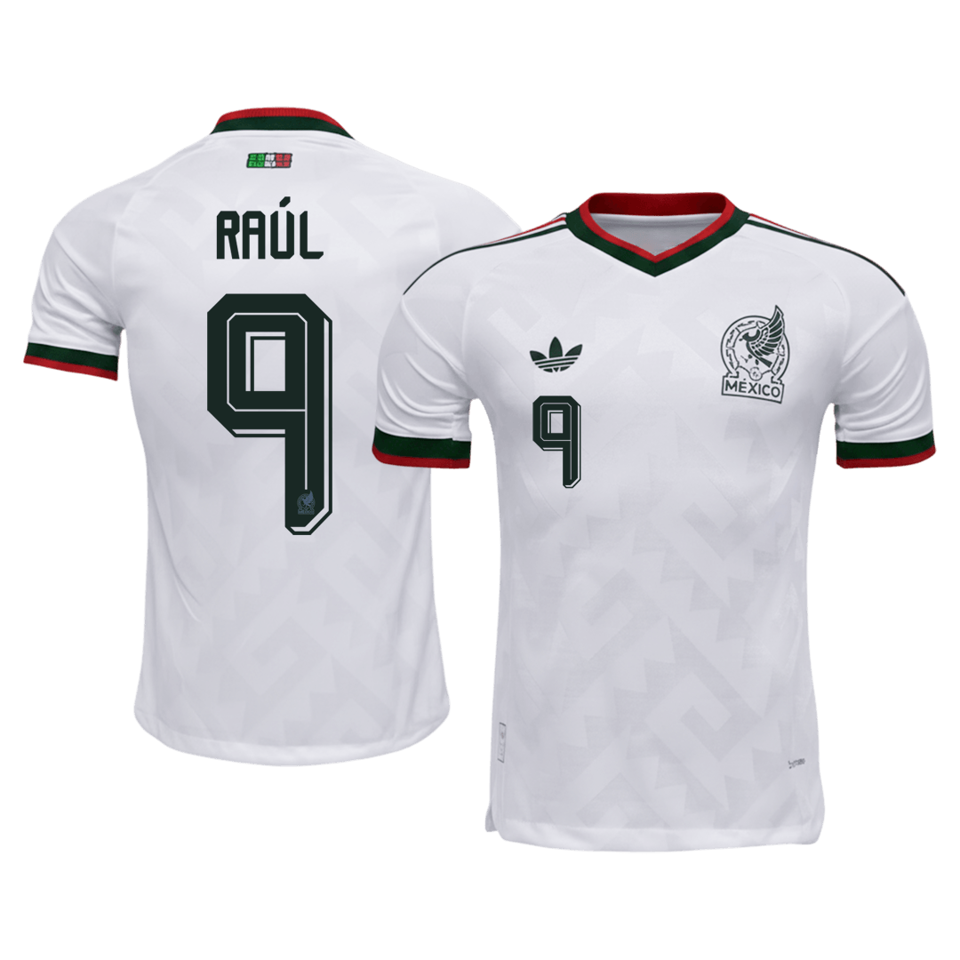 Mexico World Cup Player Version Trikot Auswärts 2026 RAÚL #9 Slim Fit