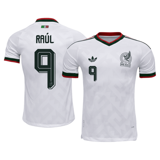 Mexico World Cup Player Version Trikot Auswärts 2026 RAÚL #9 Slim Fit