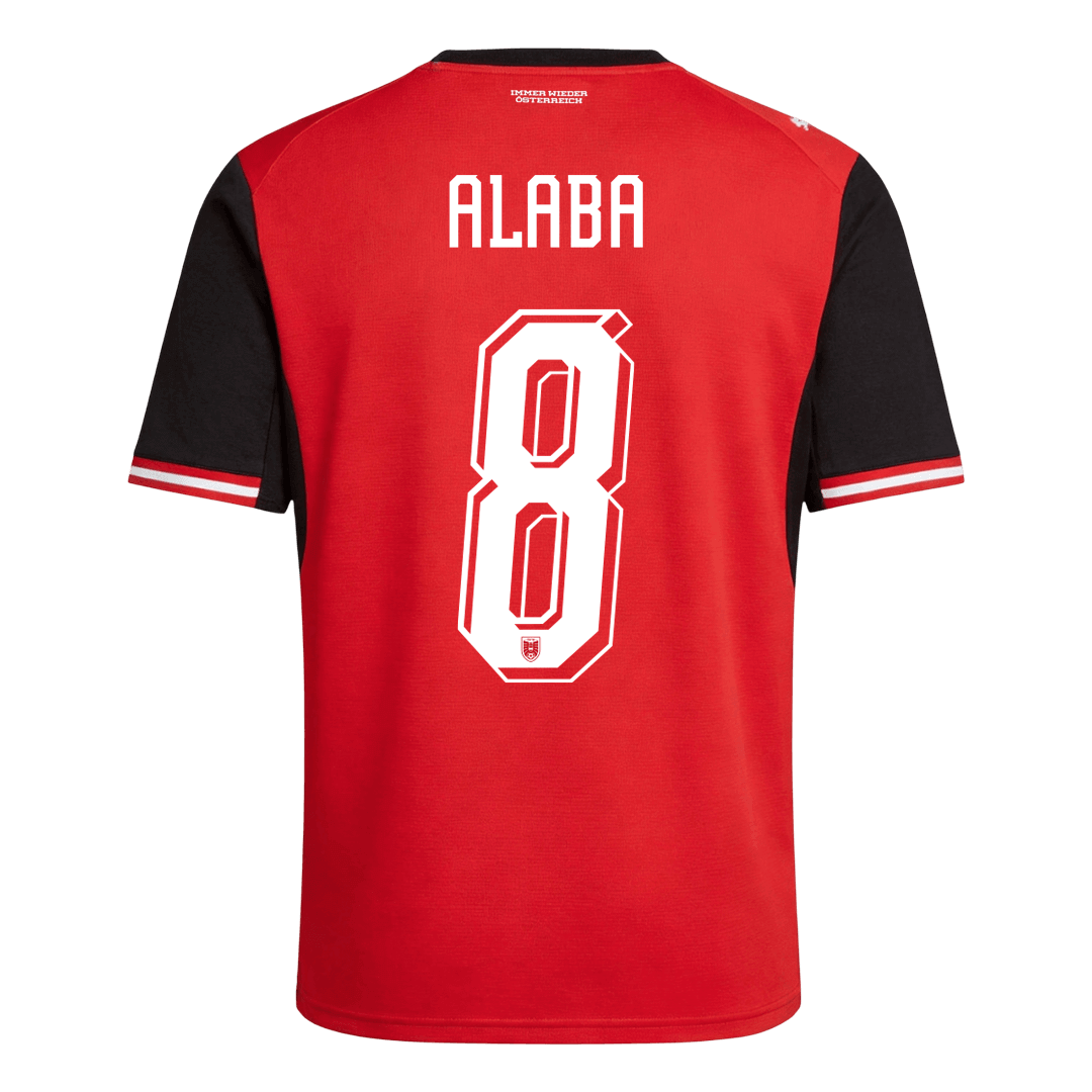 Austria World Cup Trikot Heim 2026 ALABA #8