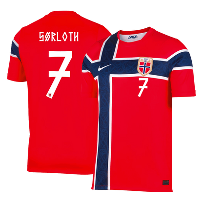 Norway World Cup Trikot Heim 2026 SØRLOTH #7