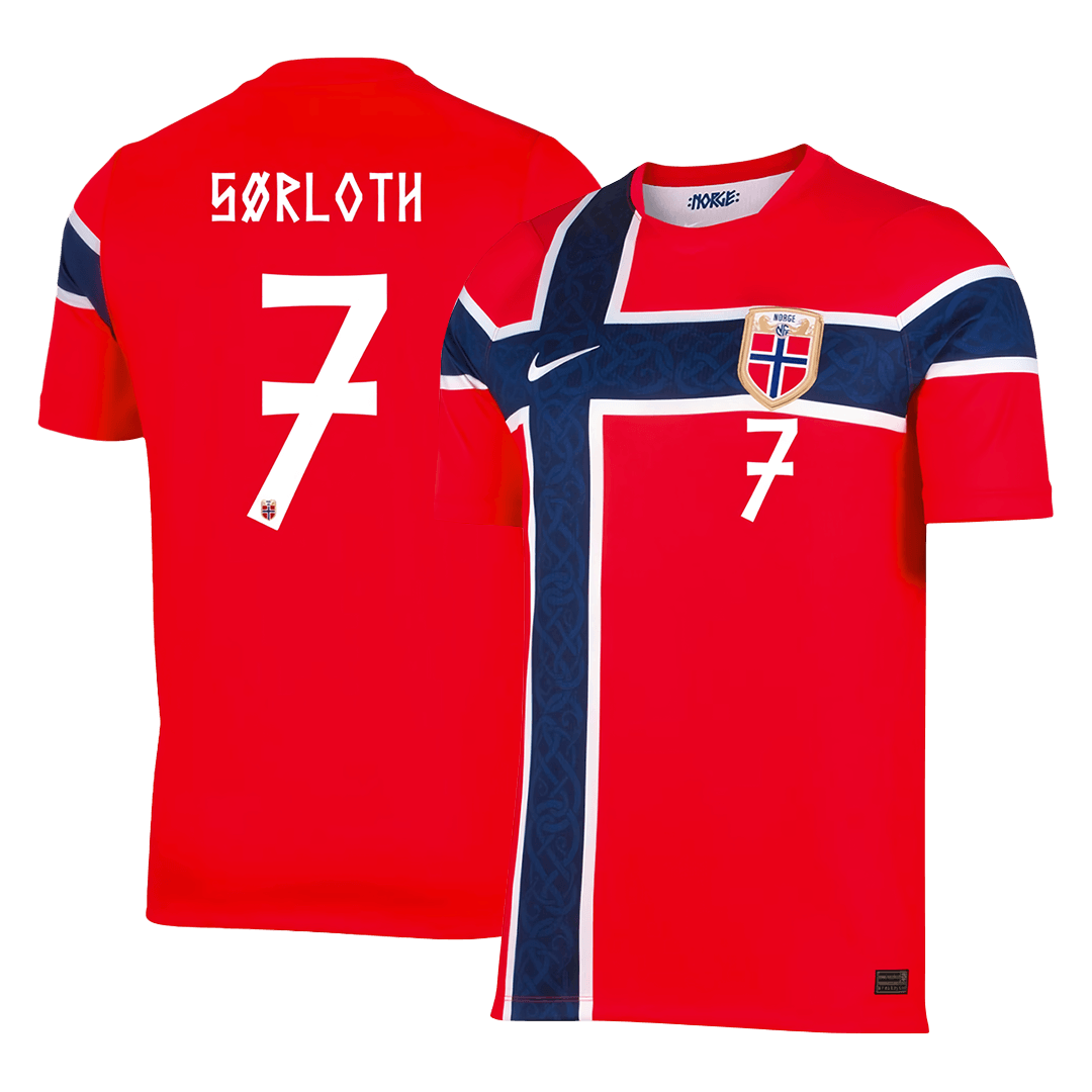 Norway World Cup Trikot Heim 2026 SØRLOTH #7