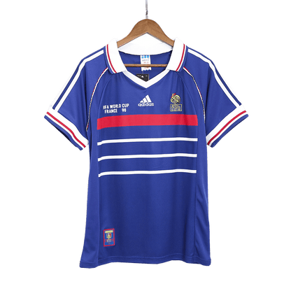 France World Cup Retro Trikot Heim 1998