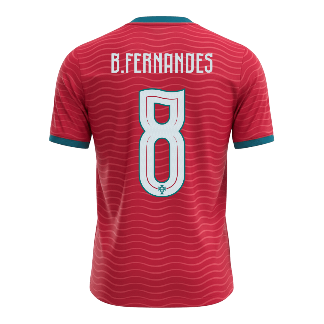 Portugal World Cup Trikot Heim 2026 B.FERNANDES #8