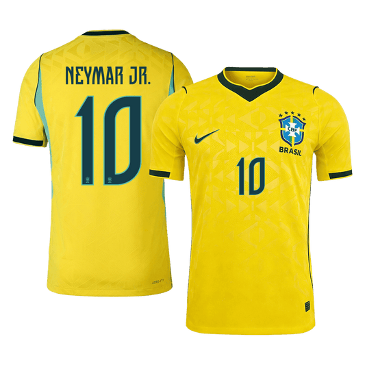 Brazil World Cup Player Version Trikot Heim 2026 NEYMAR JR. #10 Slim Fit