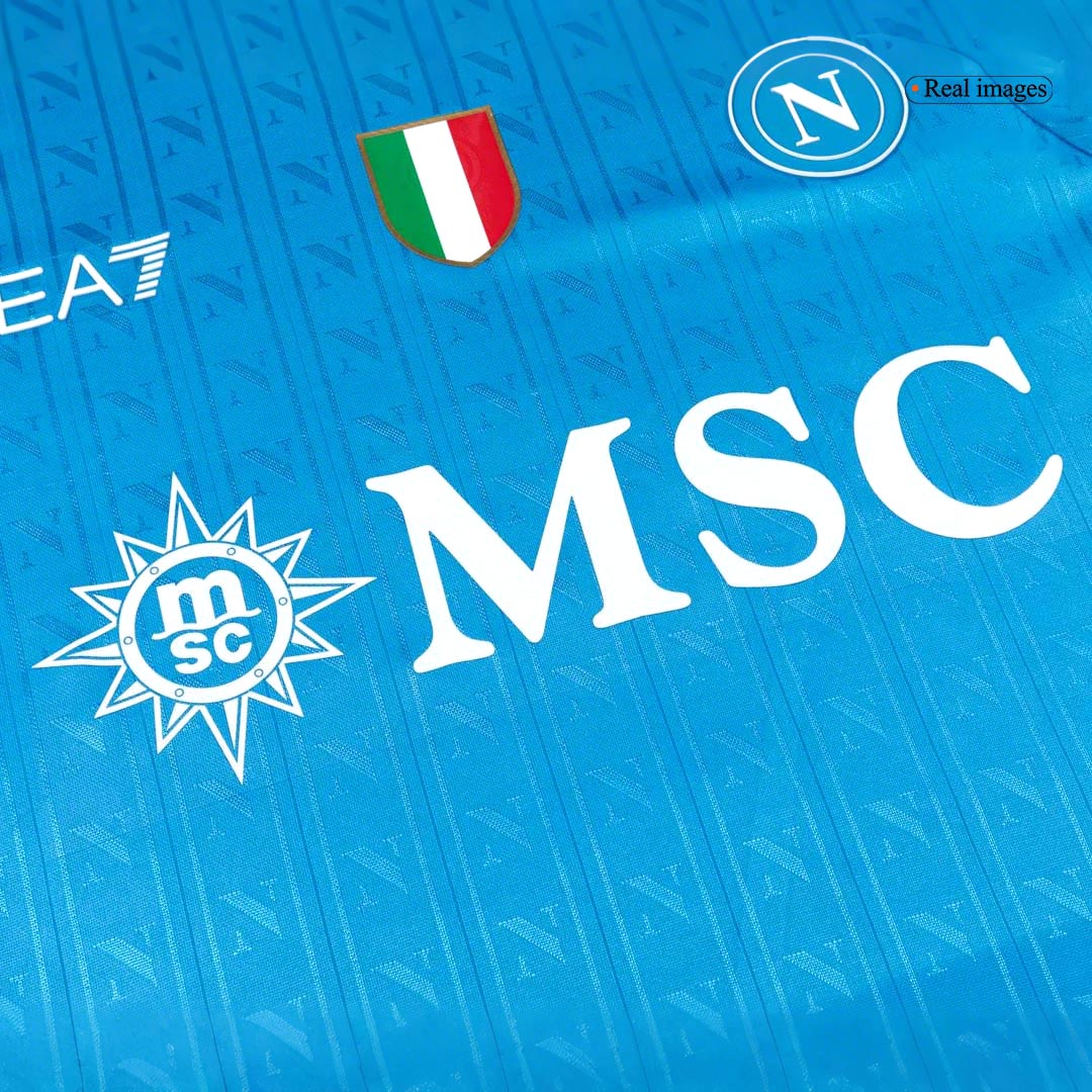 Napoli Player Version Trikot Heim 2025/26 Slim Fit