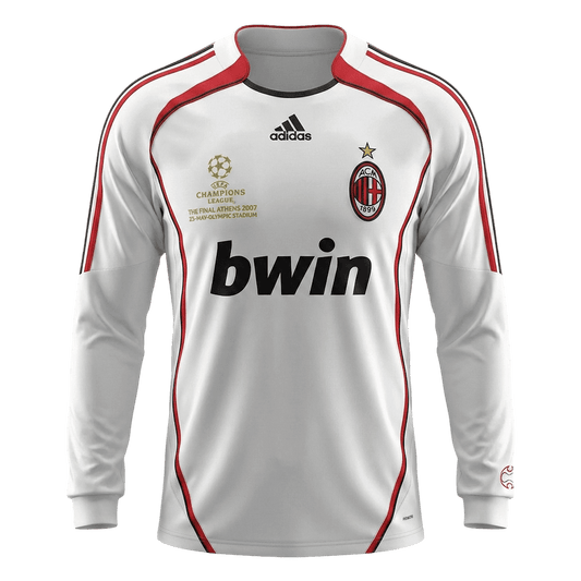AC Milan Retro Langarm Trikot Auswärts 2006/07