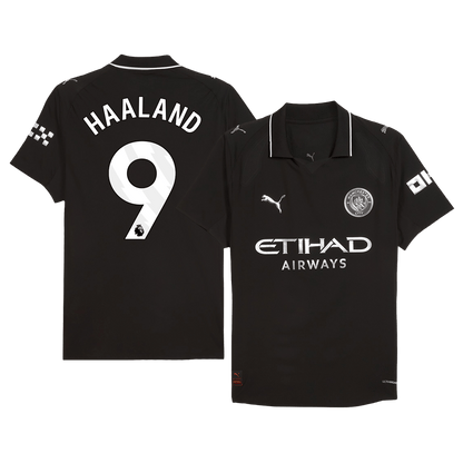 Manchester City Player Version Trikot Auswärts 2025/26 HAALAND #9 Slim Fit