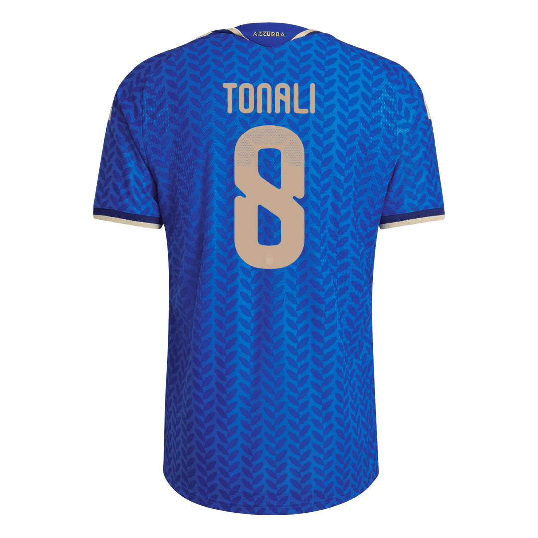Italy World Cup Player Version Trikot Heim 2026 TONALI #8 Slim Fit