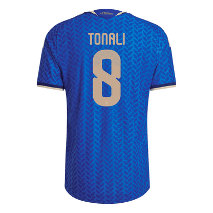 Italy World Cup Player Version Trikot Heim 2026 TONALI #8 Slim Fit