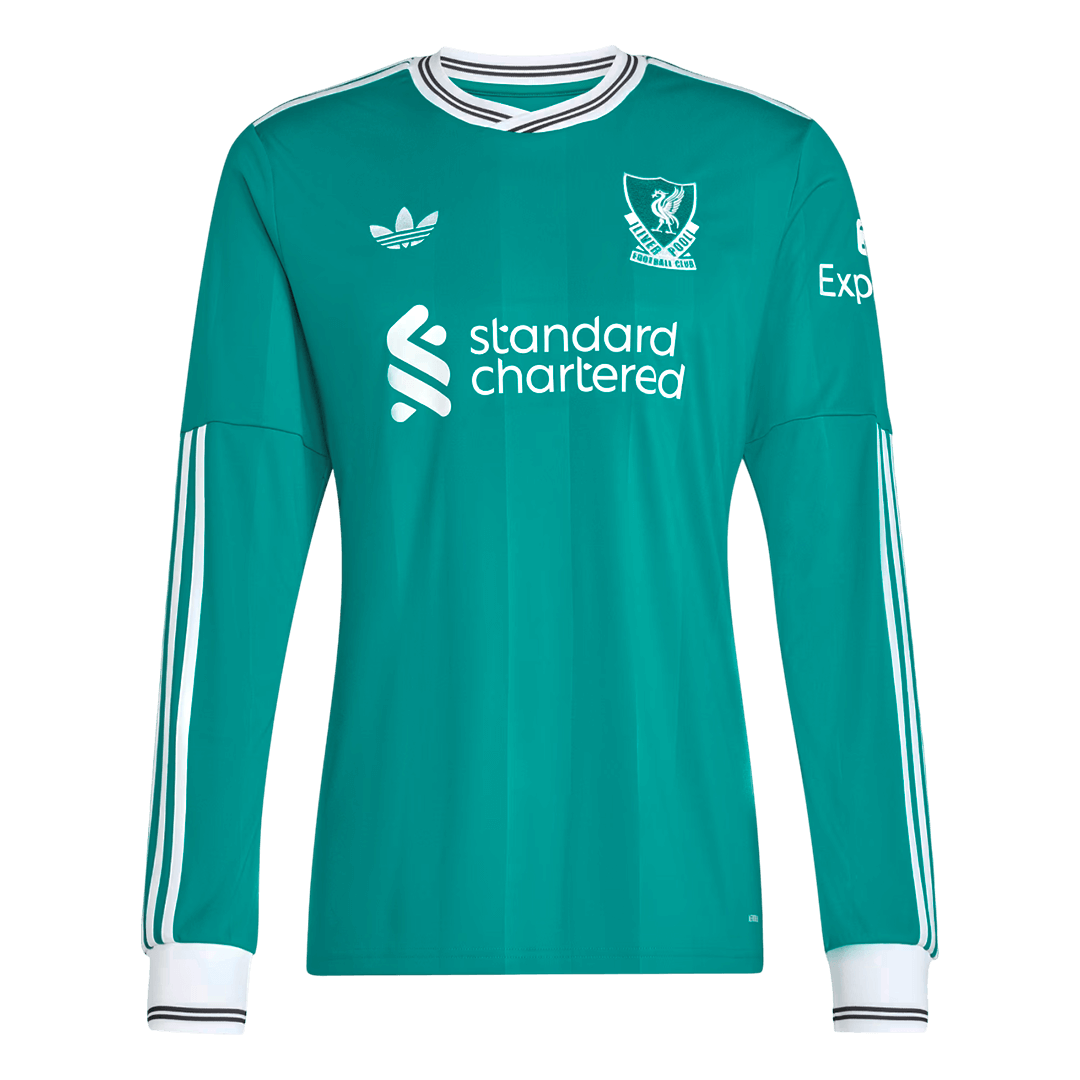 Liverpool Langarm Trikot Drittes Auswärts 2025/26