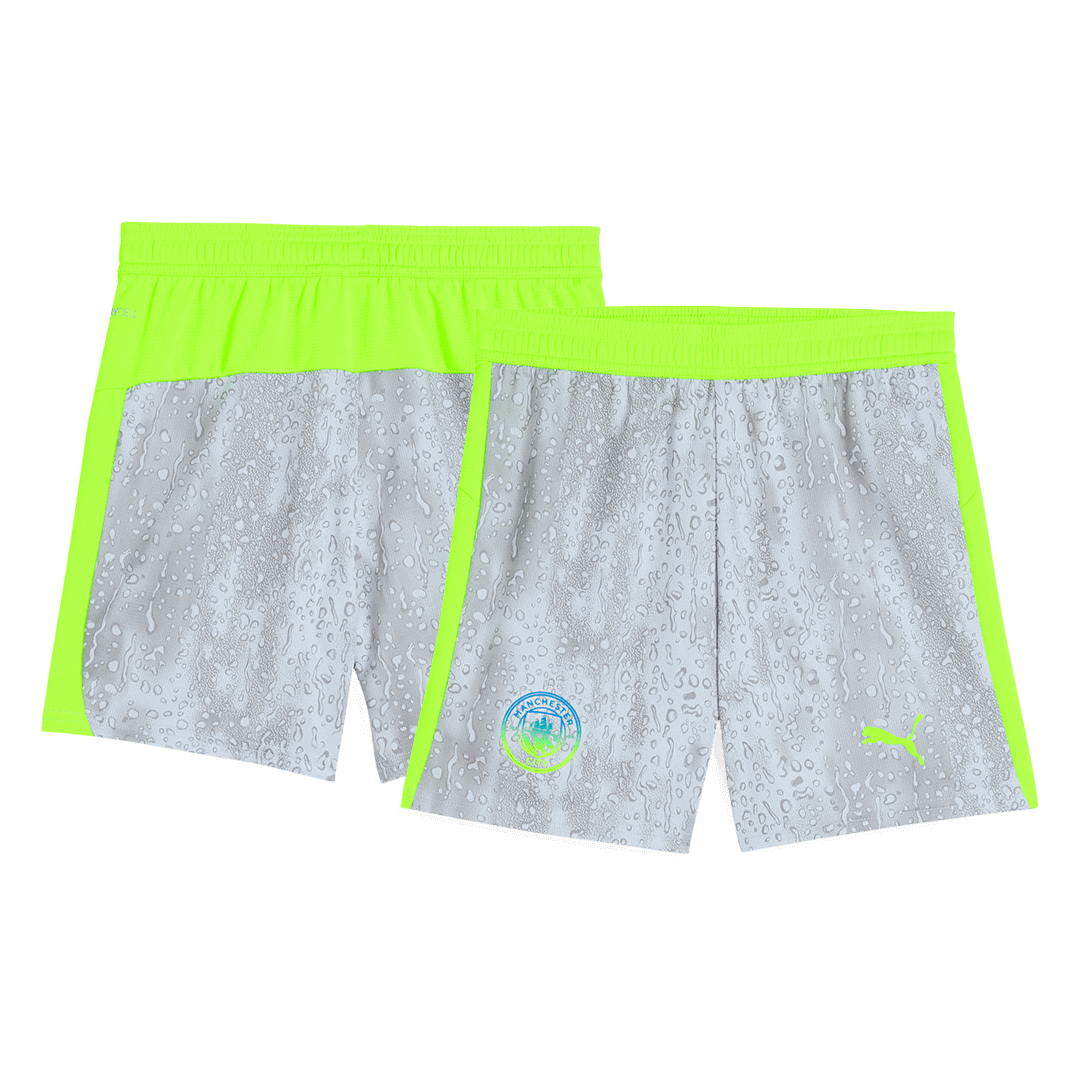 Manchester City Fussball Shorts Drittes Auswärts 2025/26