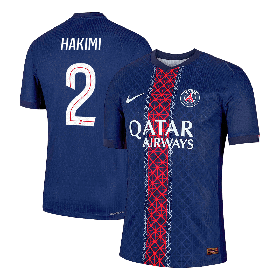 PSG Player Version Trikot Heim 2025/26 HAKIMI #2 Slim Fit