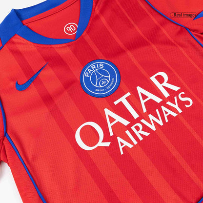 PSG Kinder Trikot Komplett-Set Drittes Auswärts 2025/26