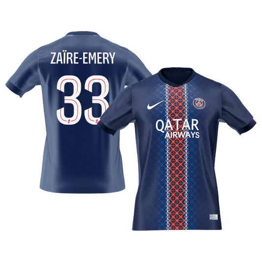 PSG Trikot Heim 2025/26 ZAïRE EMERY #33 [PREMIUM]