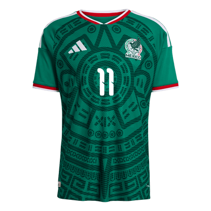 Mexico World Cup Player Version Trikot Heim 2026 S.GIMENEZ #11 Slim Fit