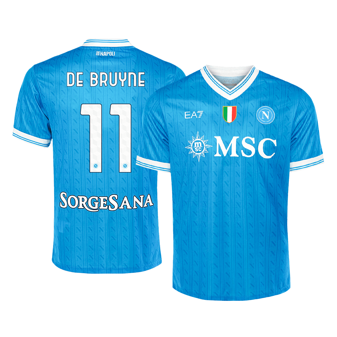 Napoli Trikot Heim 2025/26 DE BRUYNE #11
